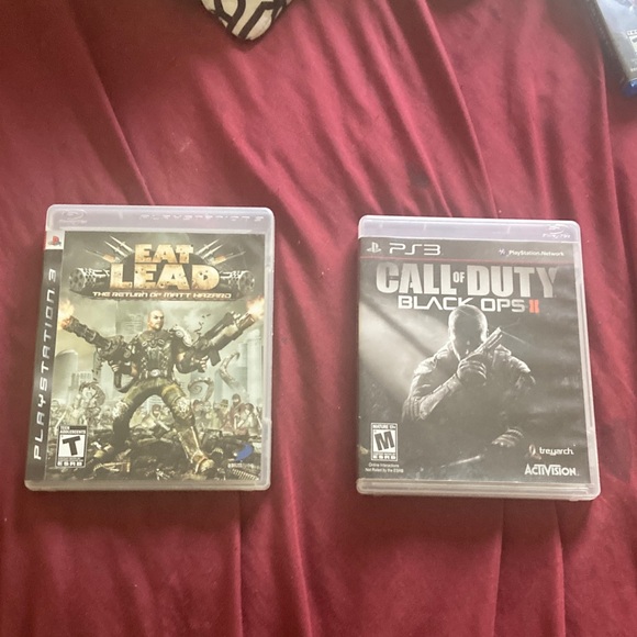 Sony PS3 Games - Eat Lead and Call of Duty: Black Ops II - Picture 1 of 2